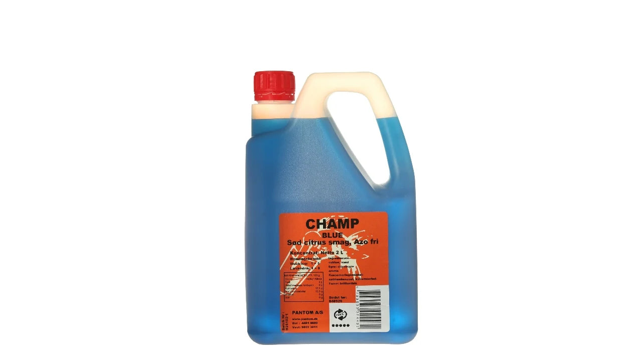 Slush ice sød citrus blue - 2L